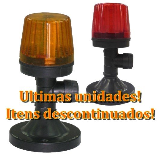 SINALIZADOR AUDIOVISUAL TIPO MINI TORRE EM LEDS DE ALTO BRILHO